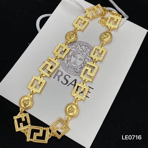 versace palazzo replica|Versace imitation necklace.